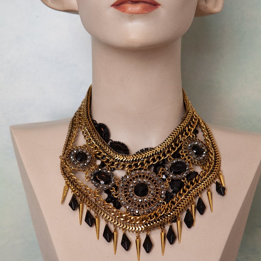 Costume Jewelry Statement Necklace